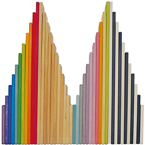 grimm's bouwplaten - naturel (11st) | 10666 | 3