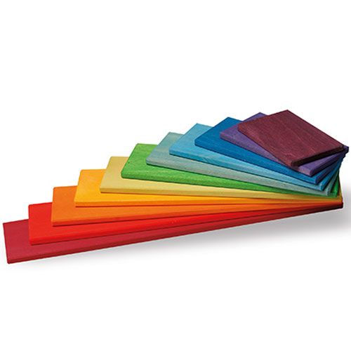 grimm's bouwplaten - regenboog (11st)  | 10668 | 2