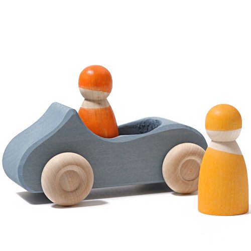grimm's cabrio auto - large - blauw | 09307 | 1