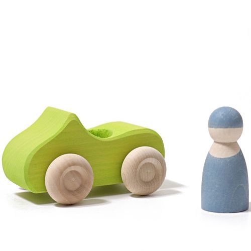 grimm's cabrio auto - small - groen | 09305 | 2