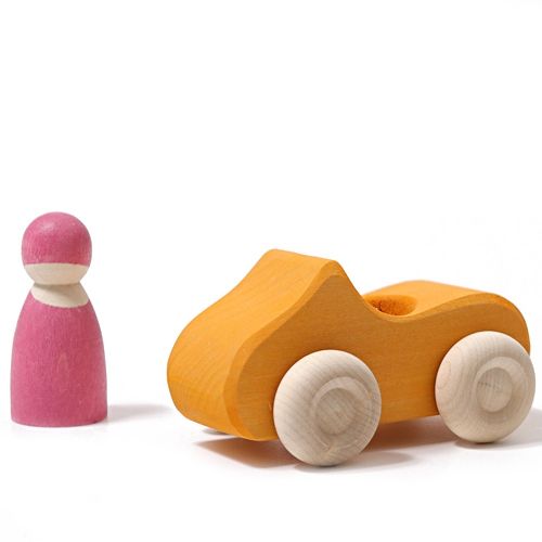 grimm's cabrio auto - small - oranje | 09306 | 1