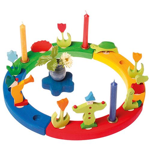 grimm's decoratie figuur- gele tulp | 03680 | 1