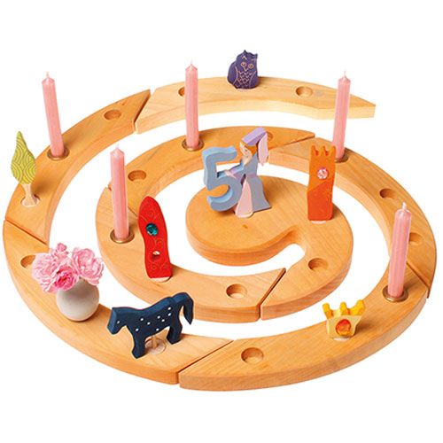 grimm's decoratie figuur - paard blauw | 03537 | 1