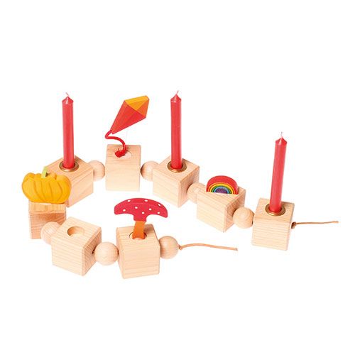 grimm's decoratie figuur - rood konijn | 03530 | 1