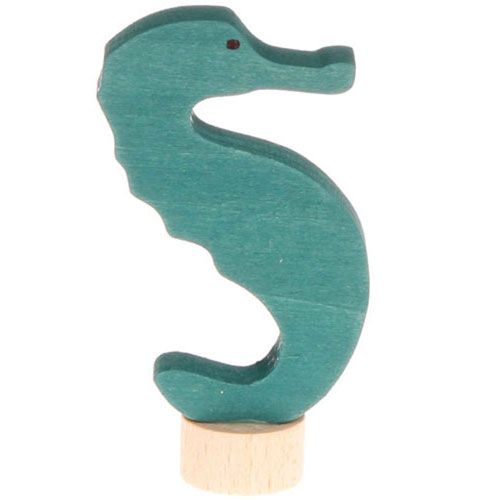 grimm's decoratie figuur- zeepaardje  | 03850 | 0