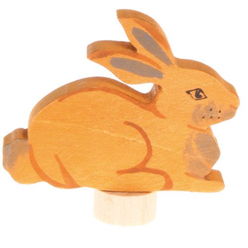 grimm's decoratie figuur- zittend haasje | 04232 | 0