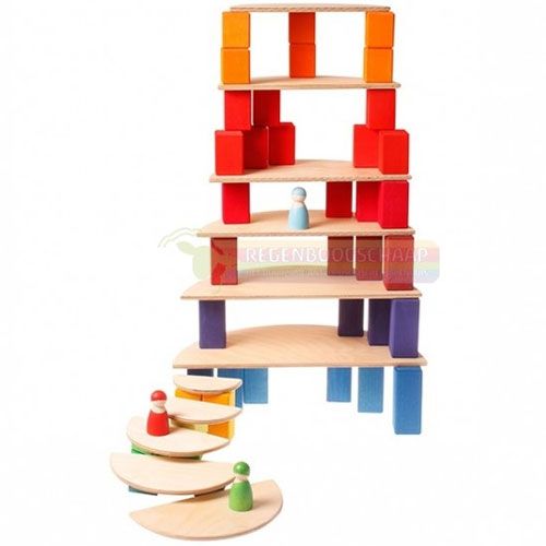 grimm's halfronde schijven - naturel | 10676 | 2