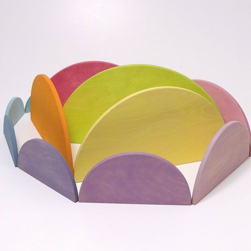 grimm's halfronde schijven - pastel | 10674 US | 4