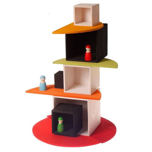 grimm's halfronde schijven - regenboog | 10675 | 1