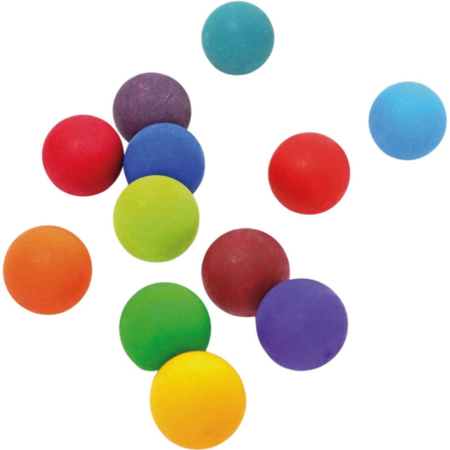 grimm's houten ballen regenboog - 12st | 10236 | 0