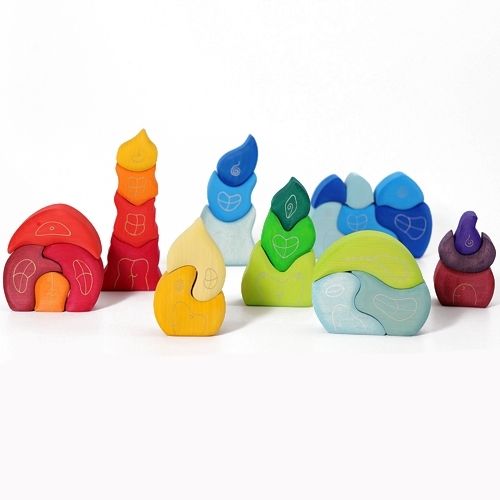 grimm's kabouterhuisje rood  | 07350 | 2