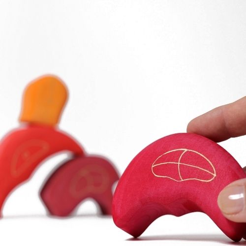 grimm's kabouterhuisje rood  | 07350 | 5