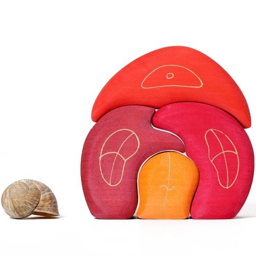 grimm's kabouterhuisje rood  | 07350 | 6