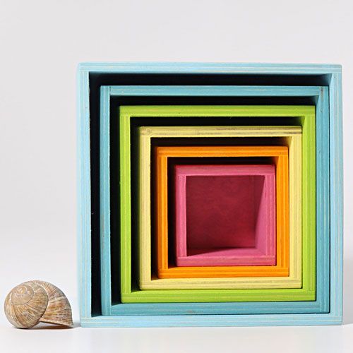 grimm's kubussen groot - pastel  | 10369 | 1