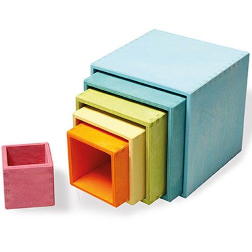 grimm's kubussen groot - pastel  | 10369 | 5