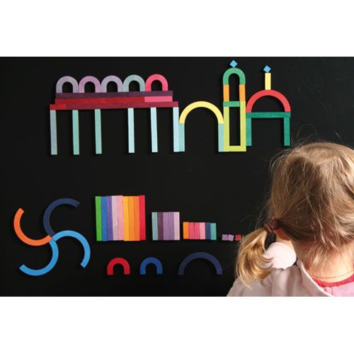 grimm's magneetpuzzel - alfabet (77st) | 91164 | 3