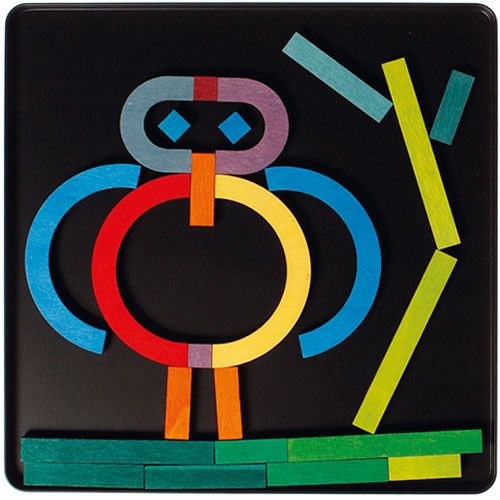 grimm's magneetpuzzel - alfabet (77st) | 91164 | 5
