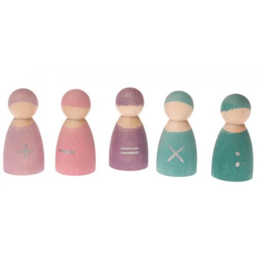 grimm's popjes vrienden pastel  - 5st  | 10582 | 0