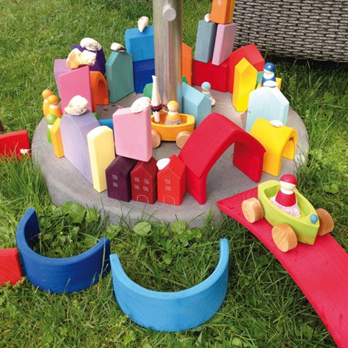 grimm's regenboog brug 6 bogen 41 cm | 10686 | 1