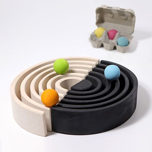 grimm's regenboog stapeltoren monochroom - 12 bogen 36 cm | 93050 PR4 | 1