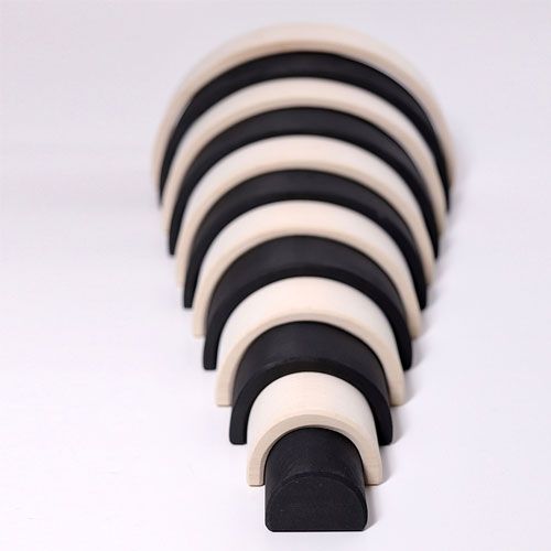 grimm's regenboog stapeltoren monochroom - 12 bogen 36 cm | 93050 PR4 | 3