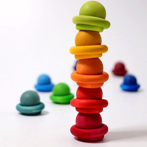 grimm's ringen regenboog - 24st | 10164 | 4