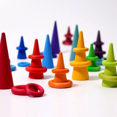 grimm's ringen regenboog - 24st | 10164 | 5