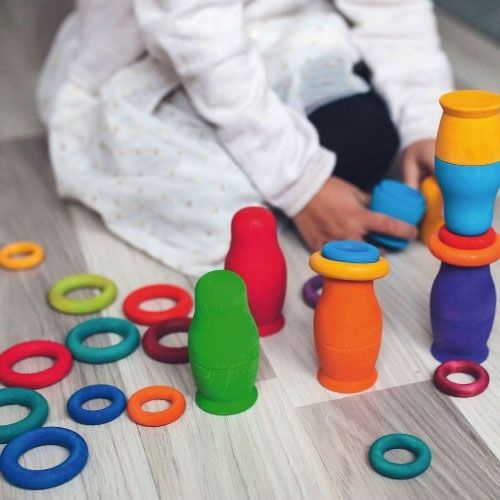 grimm's ringen regenboog - 24st | 10164 | 6