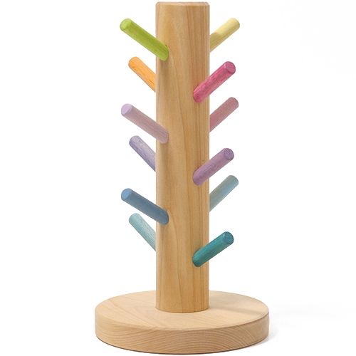 grimm's sorteerkapstok ringen - pastel  | 10161 | 0