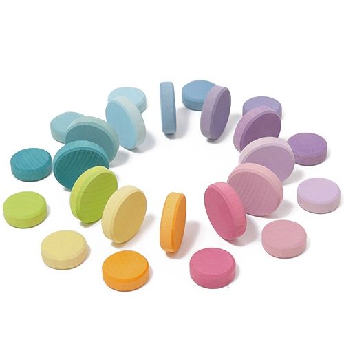 grimm's sorteermunten pastel - 24st  | 10311 | 0