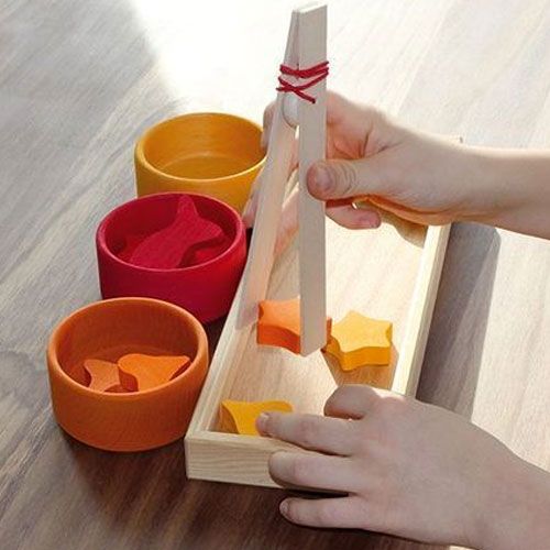 grimm's sorteerspel regenboogbakjes | 42125 | 1