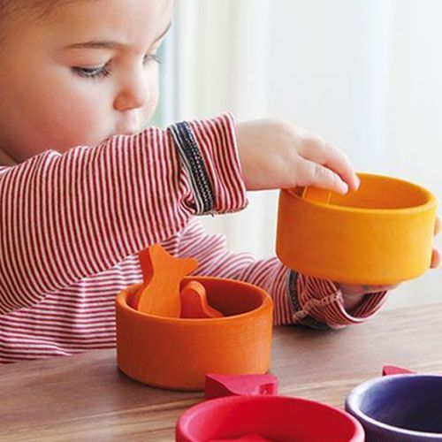 grimm's sorteerspel regenboogbakjes | 42125 | 2