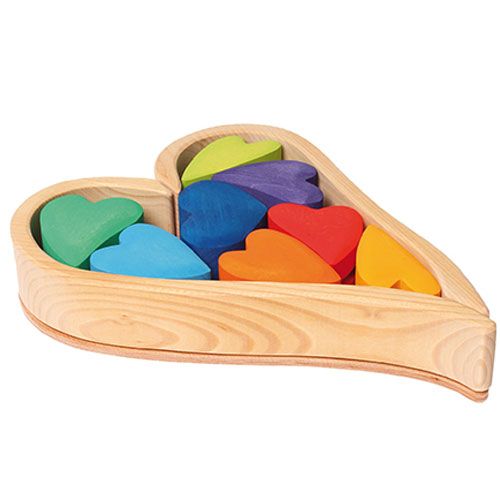 grimm's stapel harten - regenboog | 10177 | 0