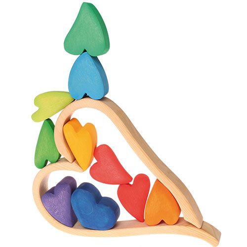 grimm's stapel harten - regenboog | 10177 | 1