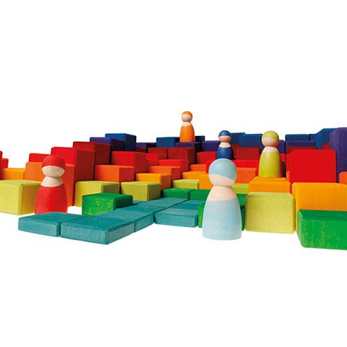 grimm's stapelblokken tellen getallenland - large (100st)  | 42300 | 9