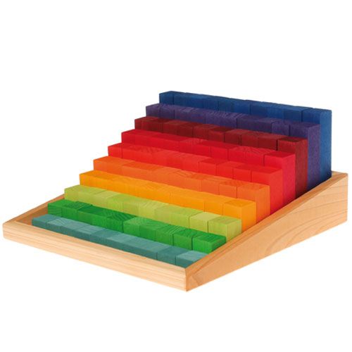 grimm's stapelblokken tellen getallenland - small (100st) | 42100 | 0