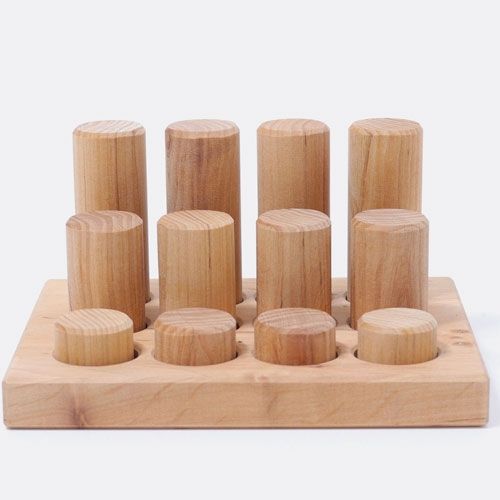 grimm's stapelrollers 12st - naturel  | 10573 | 2