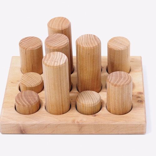 grimm's stapelrollers 12st - naturel  | 10573 | 3