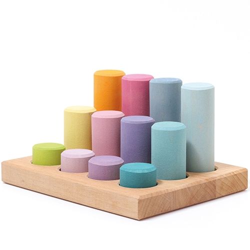 grimm's stapelrollers 12st - pastel  | 10574 | 0