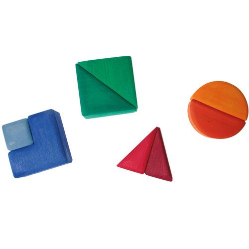 grimm's stapelspel driehoek, vierkant, rondje | 10160 | 5