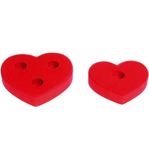 grimm's tafeldecoratie hart - klein | 00610 | 1