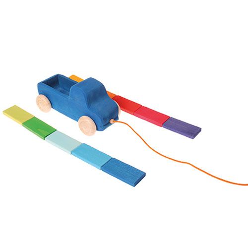 grimm's trekfiguur vrachtwagen met lading | 09040 | 3