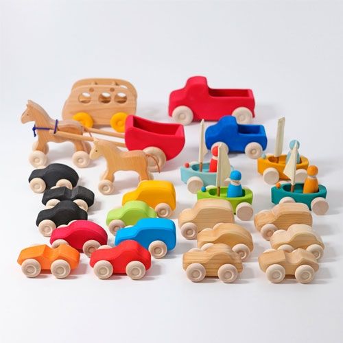 grimm's wagenpark kleur - 6st | 09310 | 1