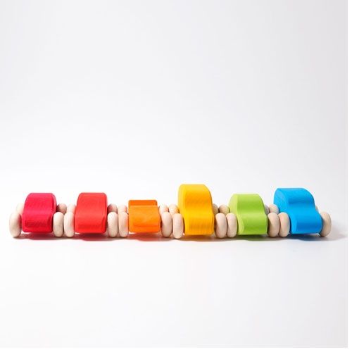 grimm's wagenpark kleur - 6st | 09310 | 3