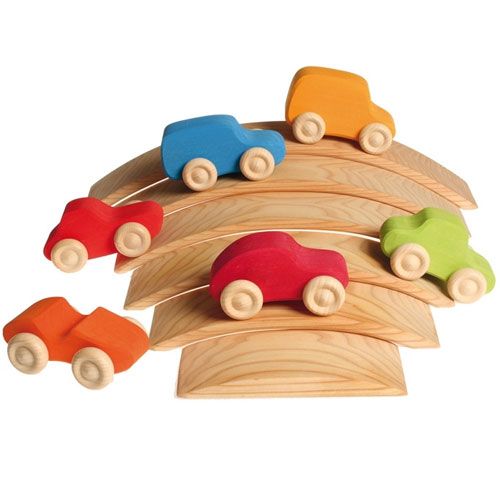 grimm's wagenpark kleur - 6st | 09310 | 5