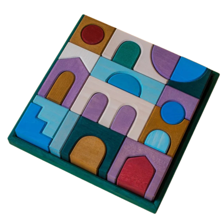 grimm's bouwblokken set - floors - 26st | 43105 | 1