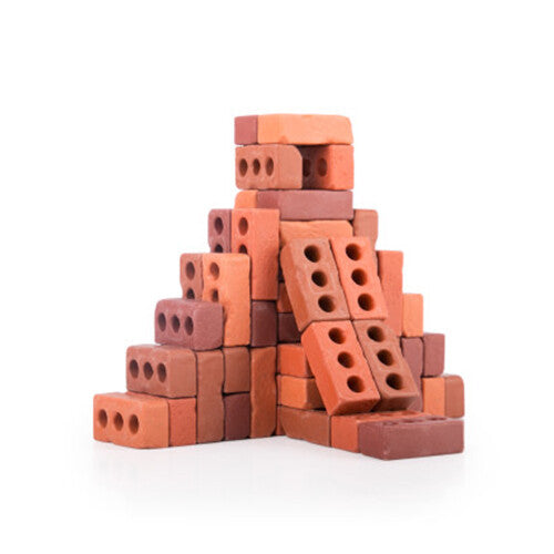 guidecraft bouwblokken kleine bakstenen - 60st | G6776 | 0