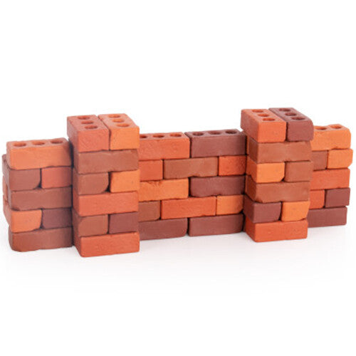 guidecraft bouwblokken kleine bakstenen - 60st | G6776 | 3