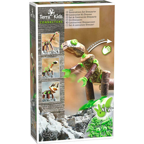 haba terra kids knutselset connectors - dinos  | 1306309001 | 0