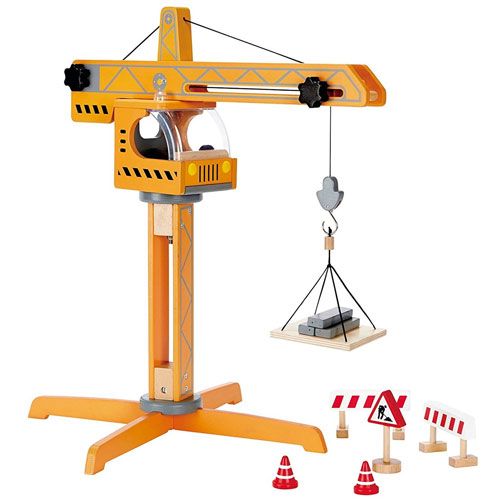 hape houten hijskraan | E3011 | 0